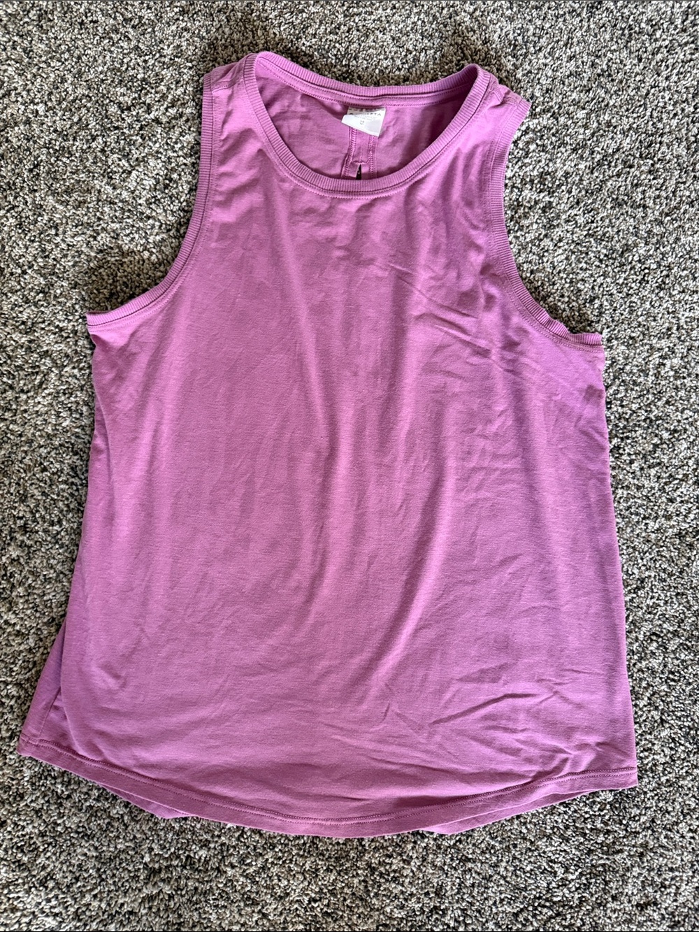 Athleta Mauve-Pink Sleeveless Tank Top